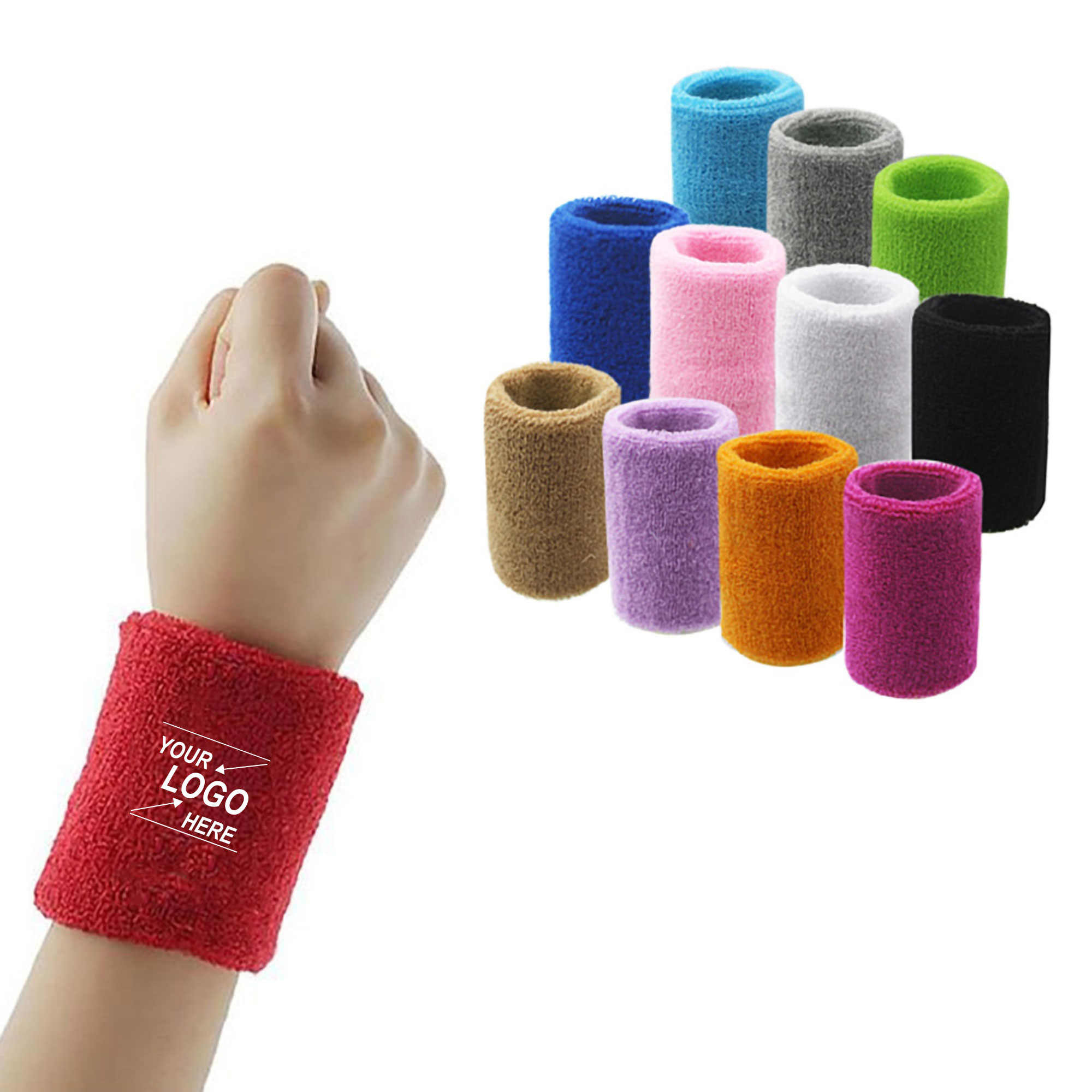 Cotton Wrist Sweatband 3