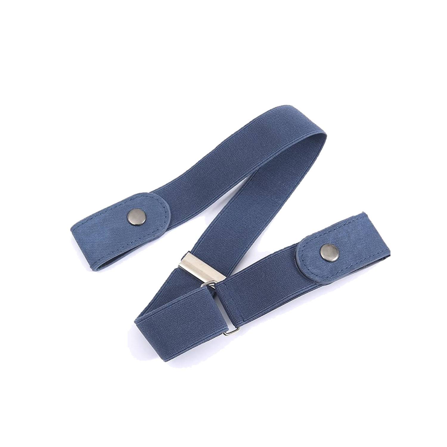Women Adjustable Invisible PU Leather Belt 3