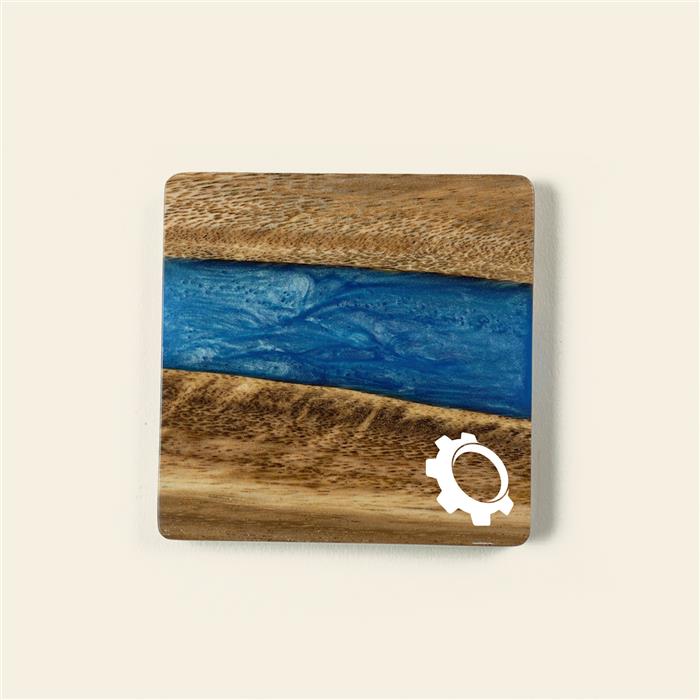 Acacia Coaster Set 6