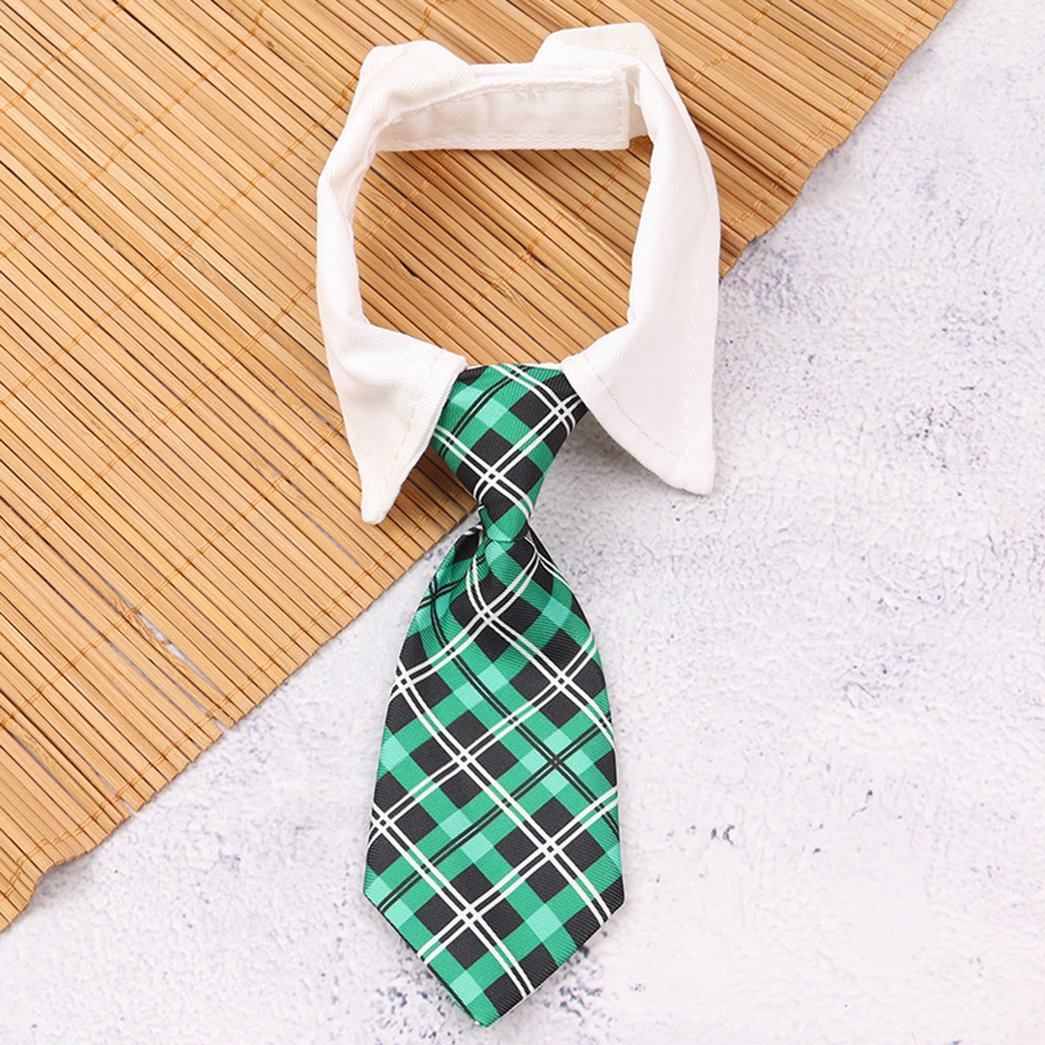 Adjustable Polycotton Pet Neck Tie 17