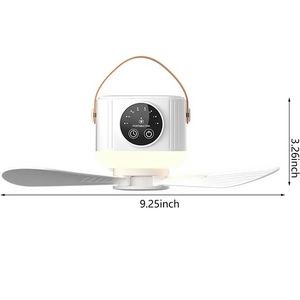 Dual Breeze Hands-Free Neck Fan with Mood Light 12