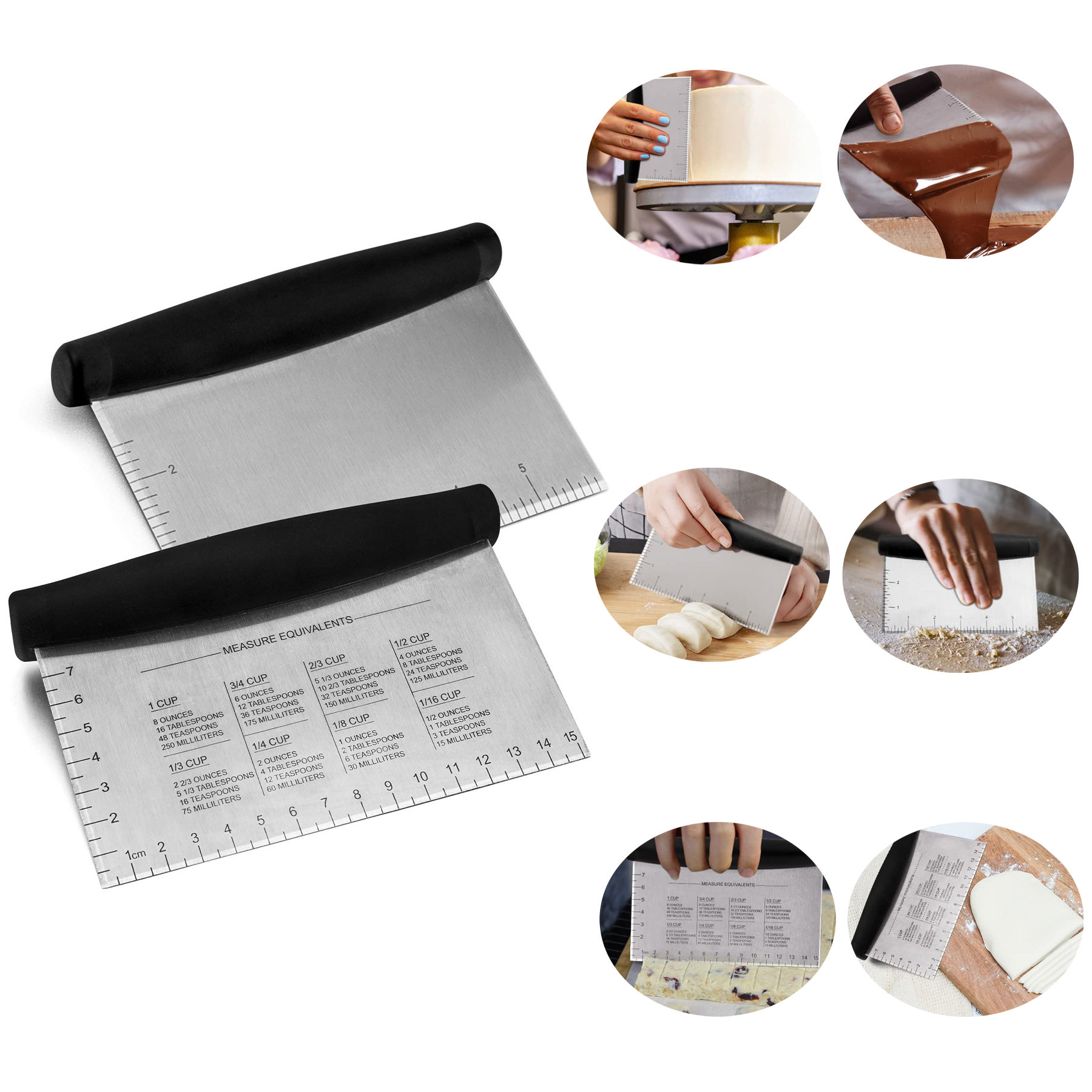 Metal Griddle Scraper Chopper 2