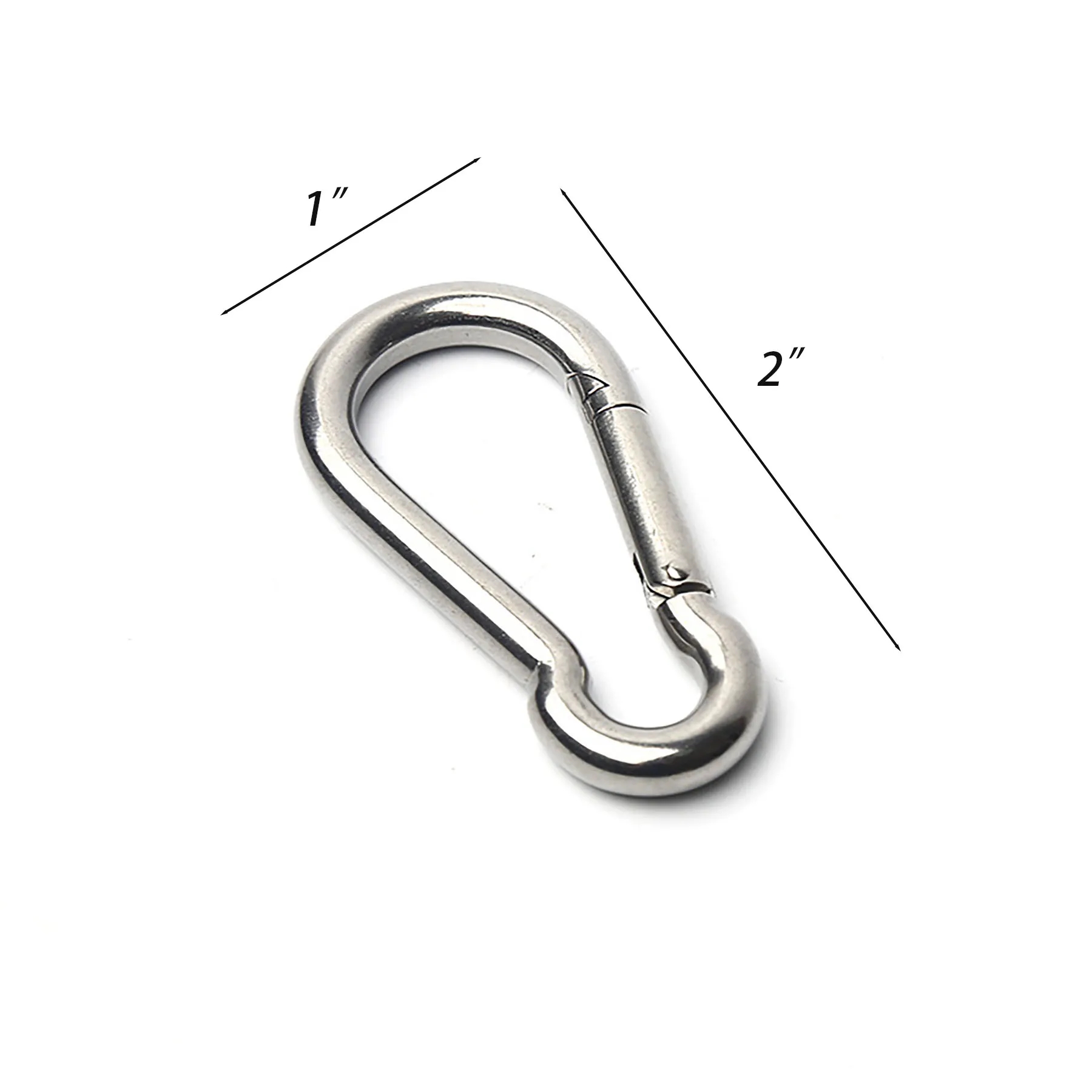 Stainless Steel Carabiner Clip 8