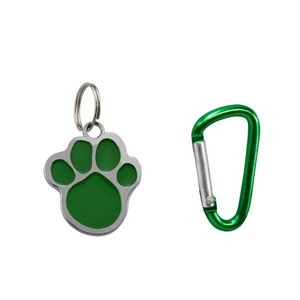 Bullet Shaped LED Safety Light For Pets Push Button Activation With Carabiner 23