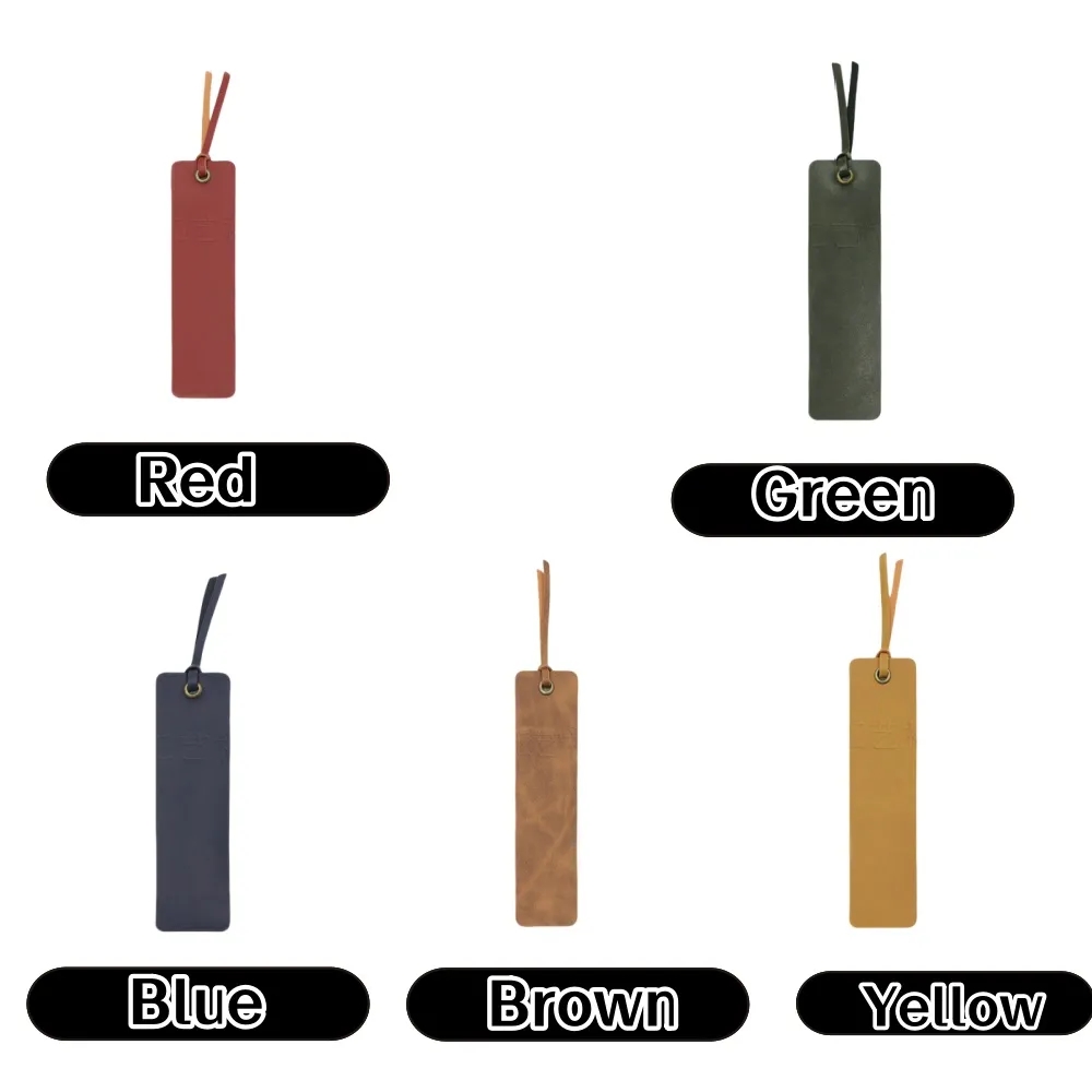 Wholesale Birth Flower Leather Bookmarks 4