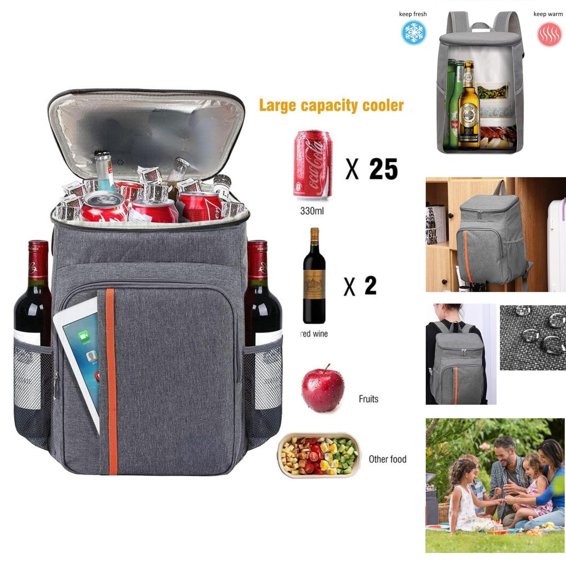 Insulated Cooler Backpack