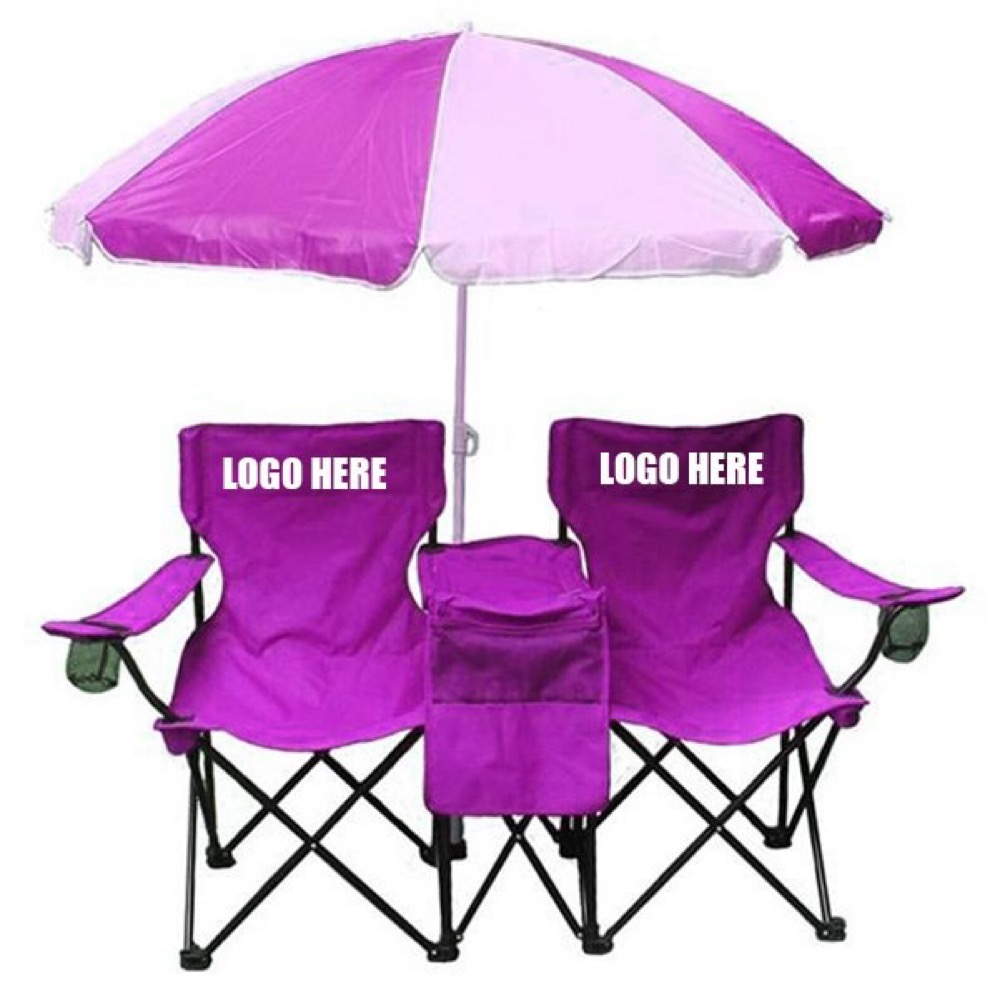 Double Chairs With Umbrella 2