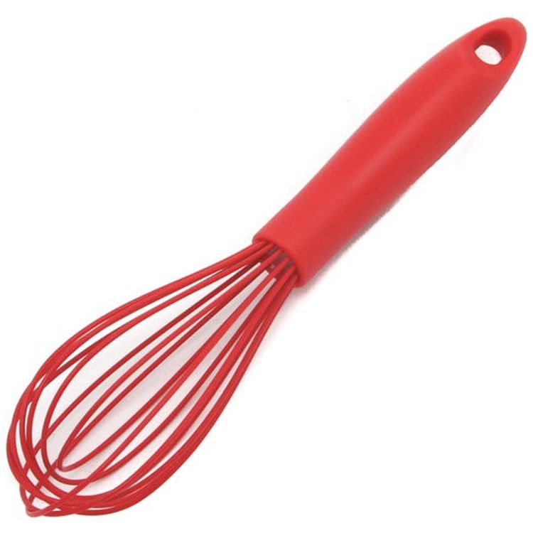 Kitchen Whisk - Red Silicone 2