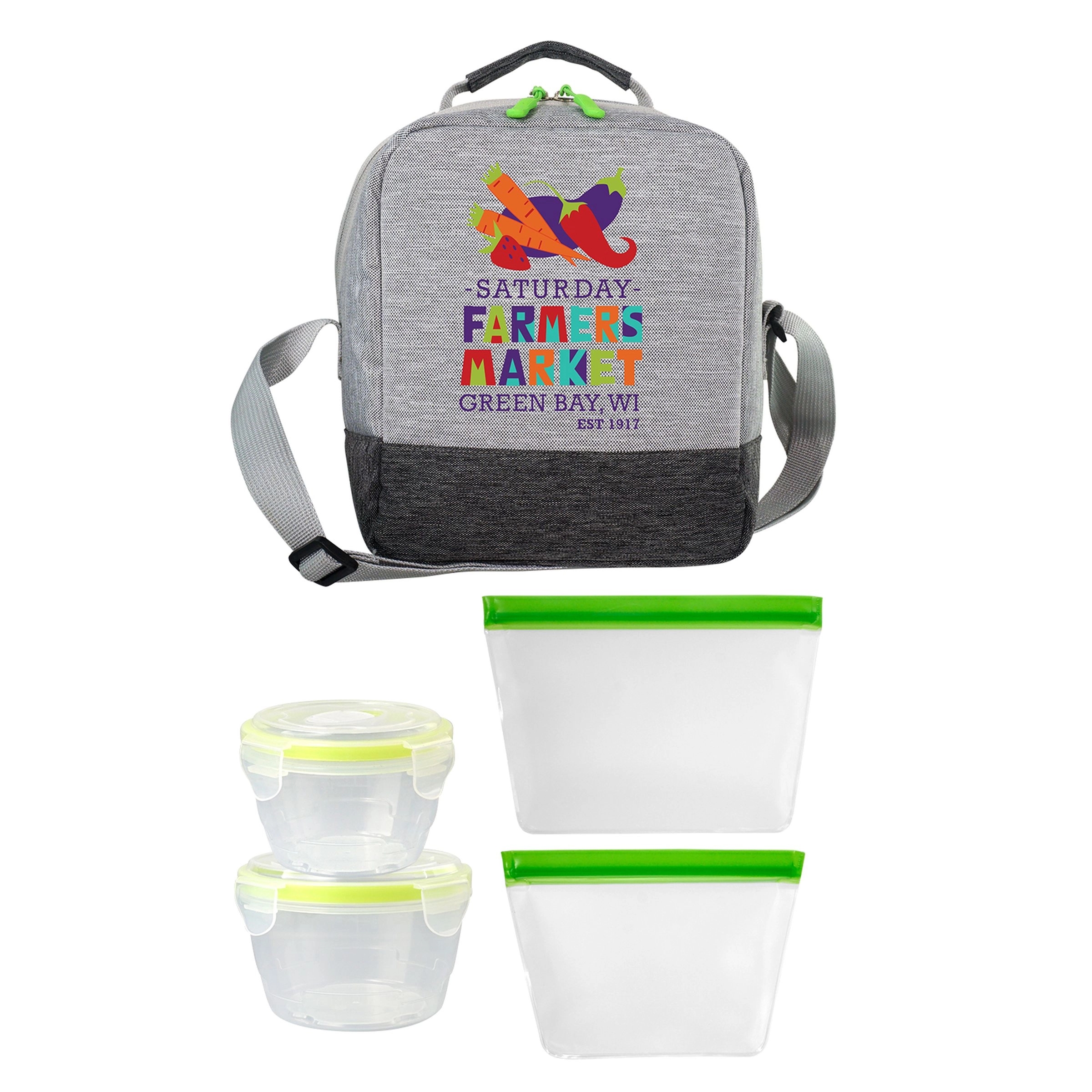 Bay Handy Nested Seal Tight Bagged Lunch Kit 15