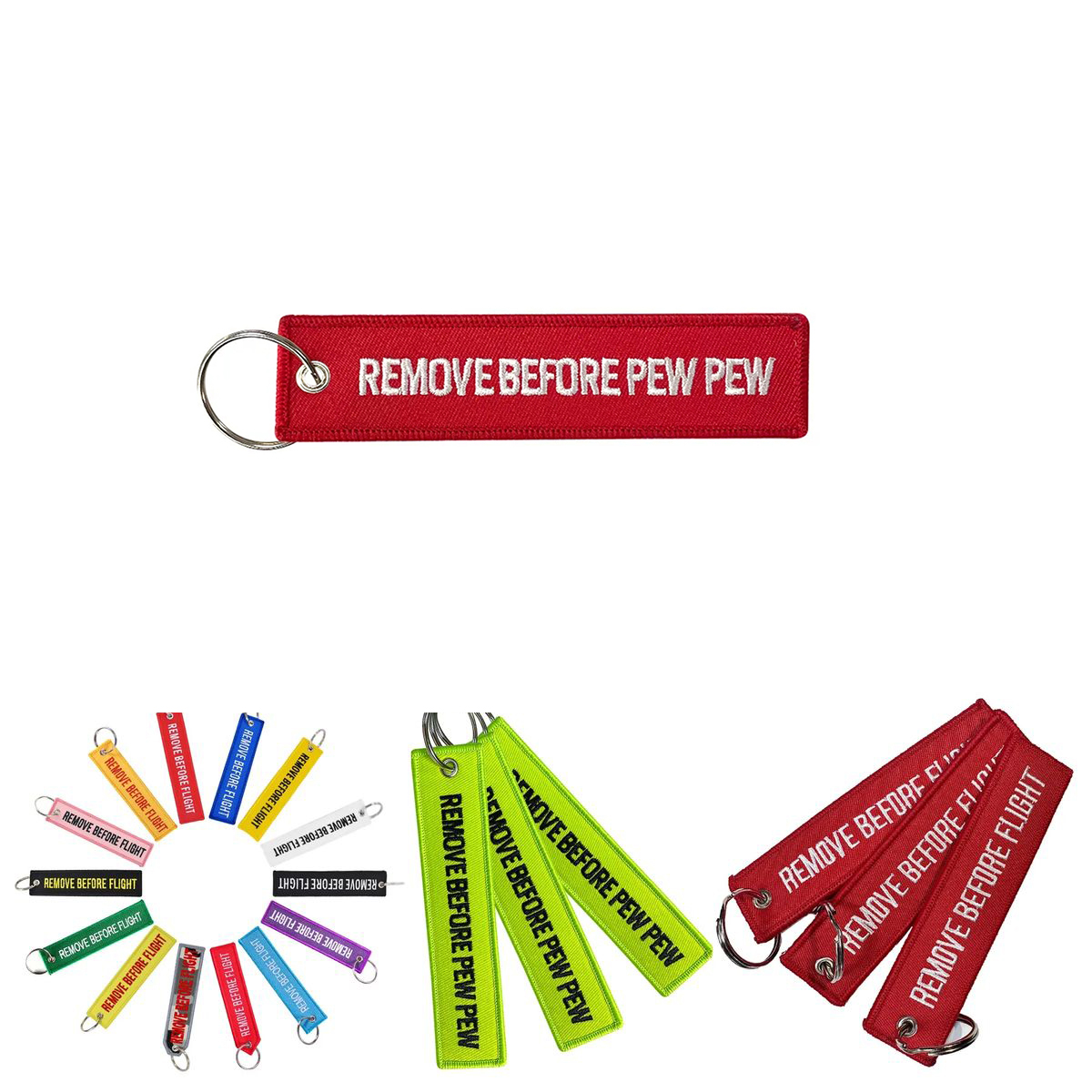 Travel Style Flight Keychain for Bags or Backpacks 7