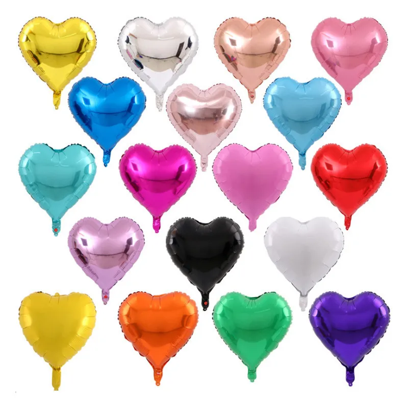 18" Heart Shaped Mylar Balloon 8