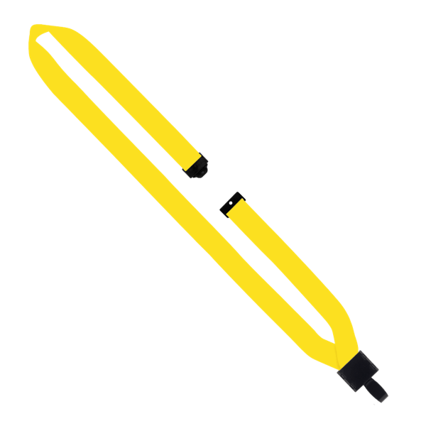 3/4" Polyester Lanyard with Non-Swivel Plastic Hook 40