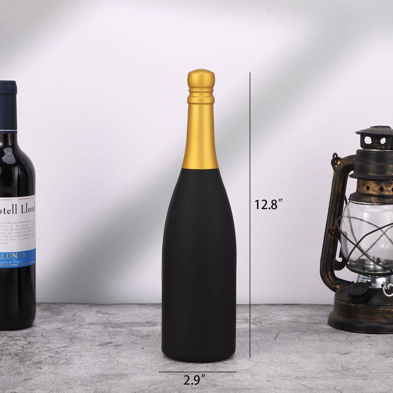 5 Pcs Bottle Shape Wine Opener Tools Set, custom bottle opener with logo imprint 5