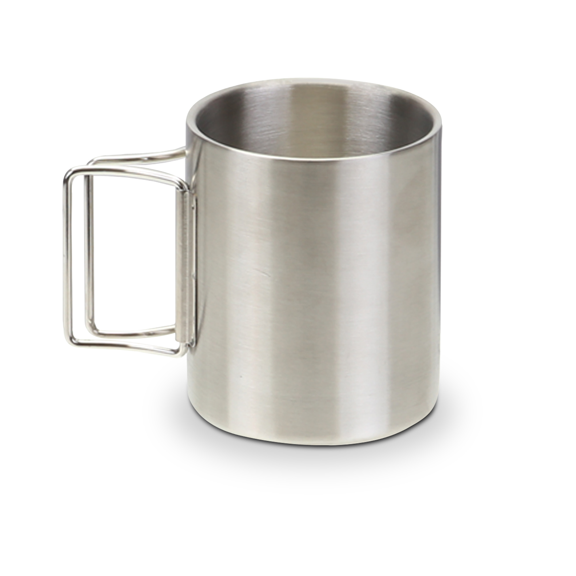 10 Oz. Camping Cup w/Foldable Handles 2