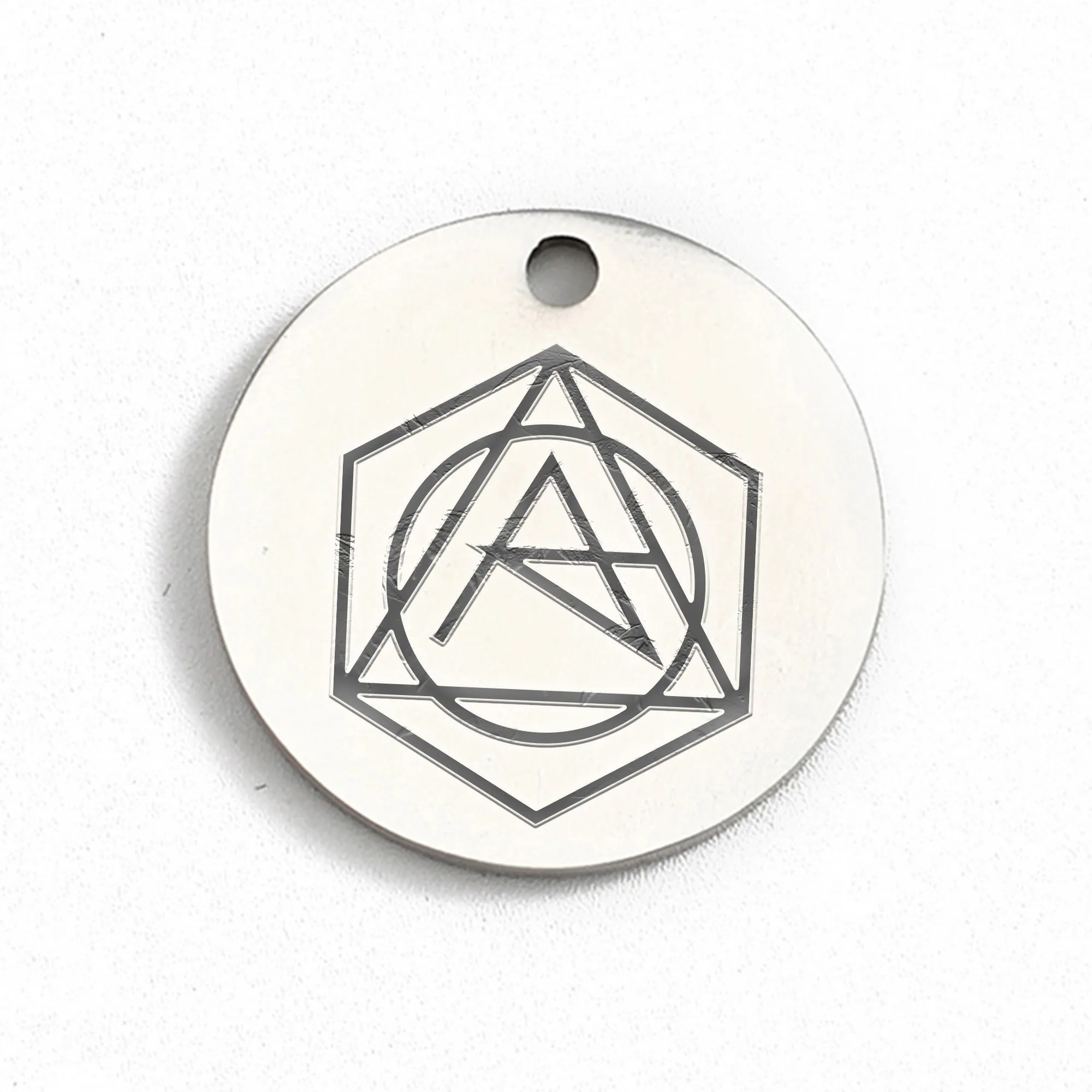 Laser Lettering Stainless Steel Pet Tag 8