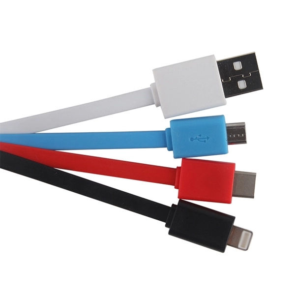 Marketing 3-in-1 Noodle Charging Cables 7