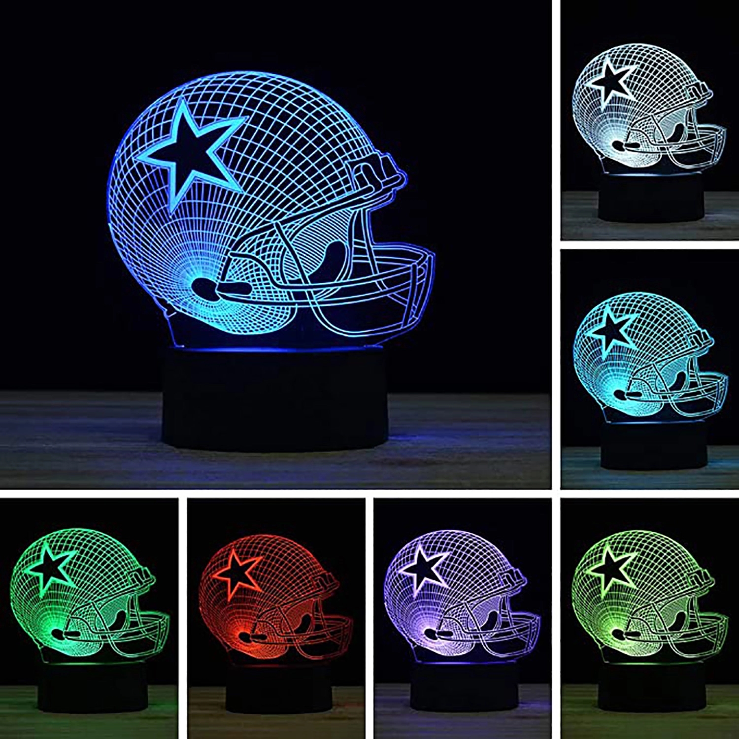 Custom Shape 3D Led Night Light 2