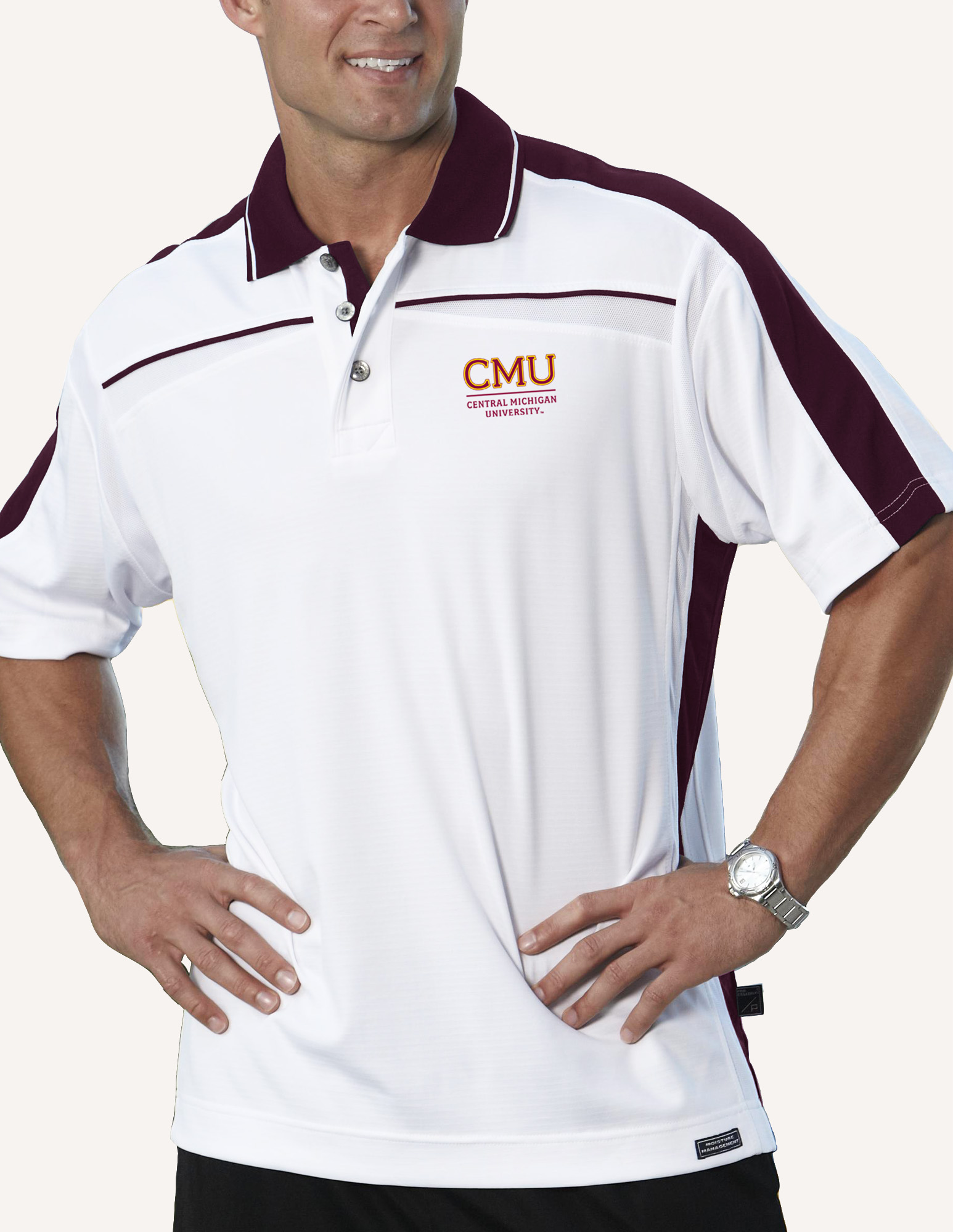 Men's Vantage Ottoman Polo Shirt 6