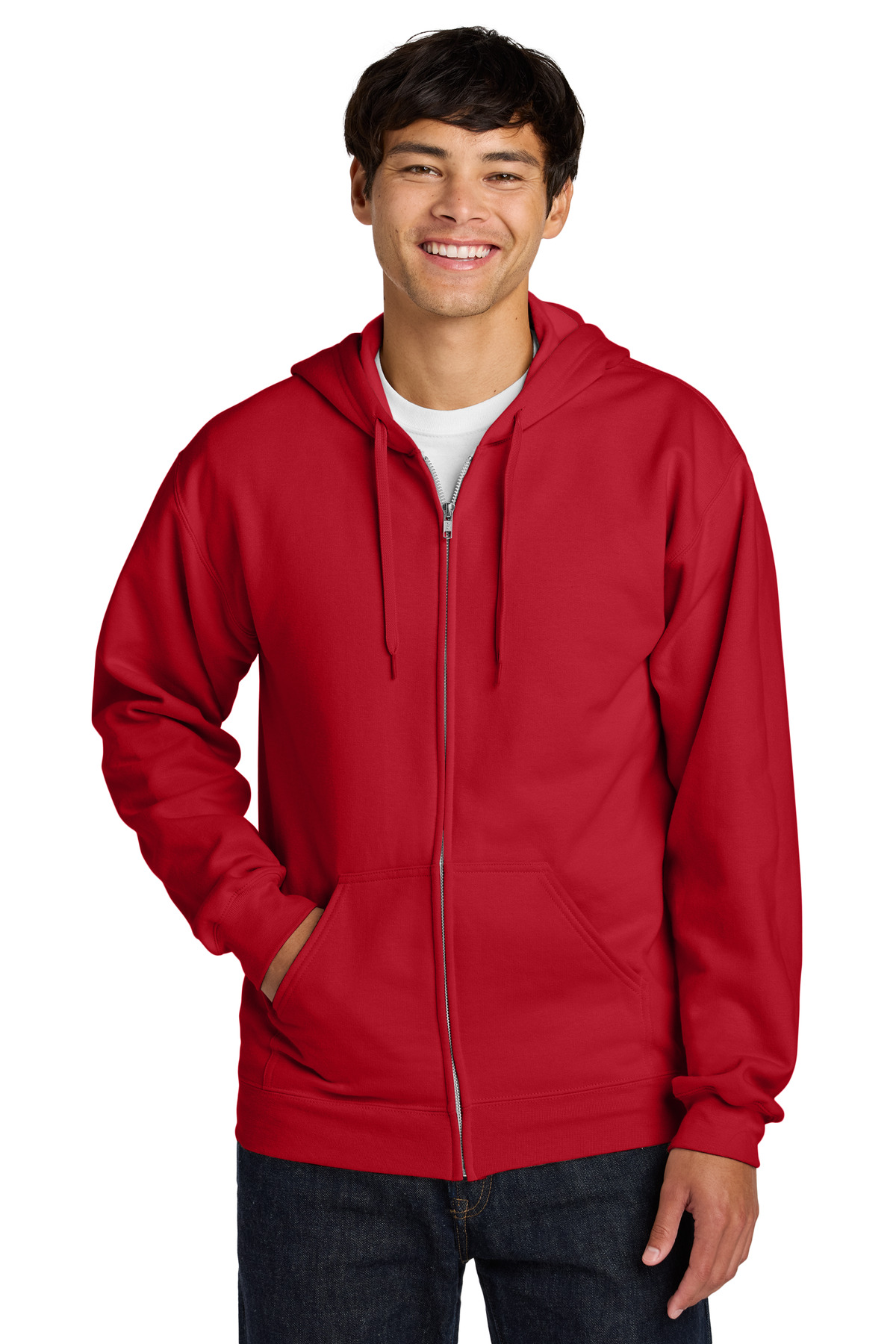 Gildan Softstyle Midweight Fleece Full-Zip Hooded Sweatshirt SF600 39