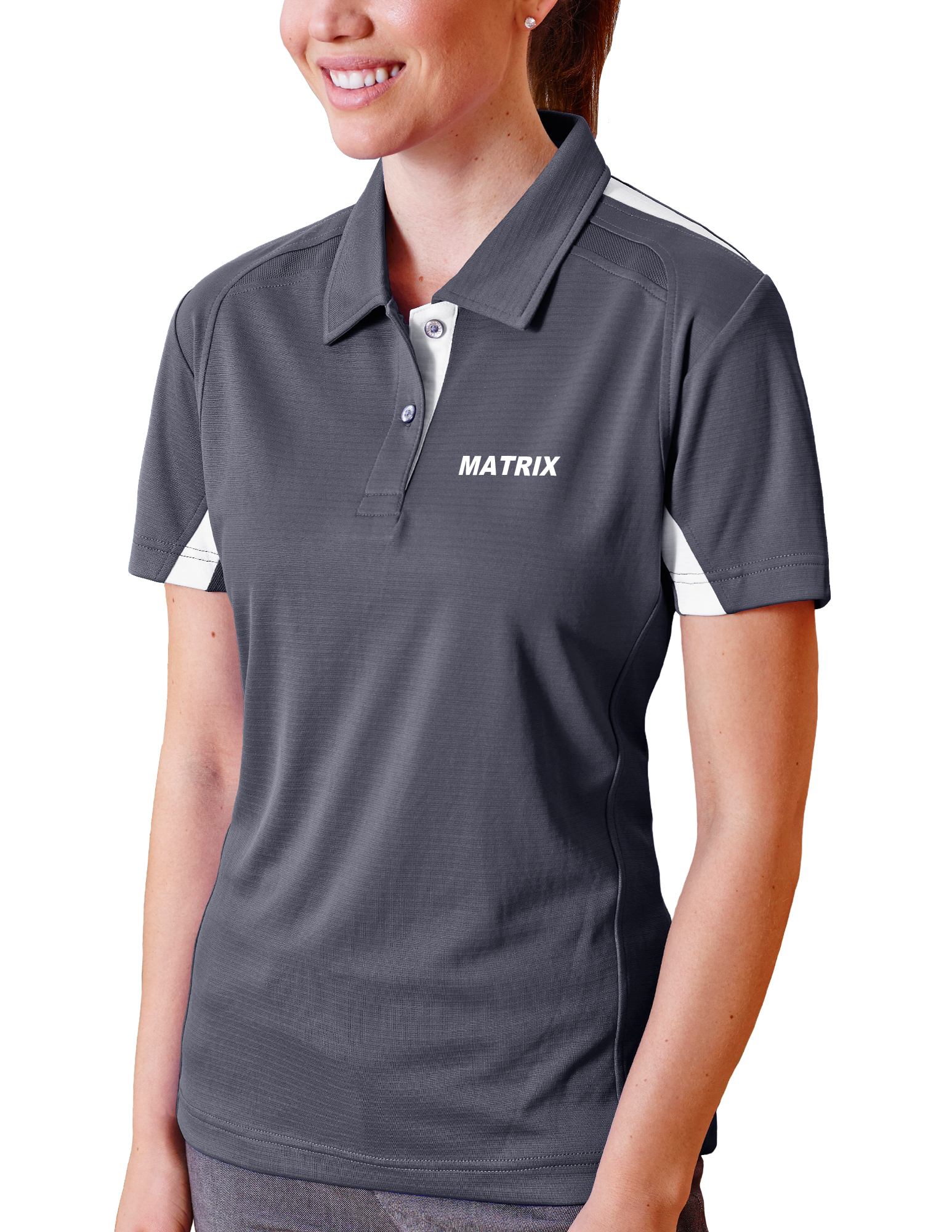 Ladies' Matrix Big Ottoman Polo Shirt 8