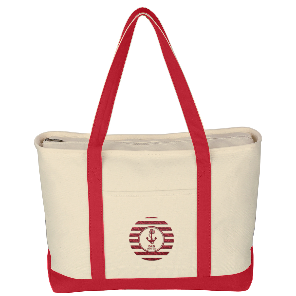 Large Starboard Cotton Canvas Tote Bag, custom tote bag with logo imprint 16