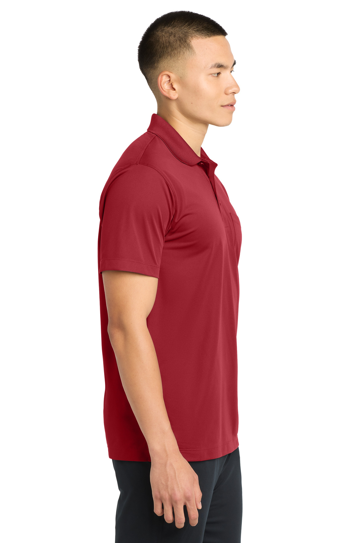Sport-Tek Micropique Sport-Wick Pocket Polo. ST651 39