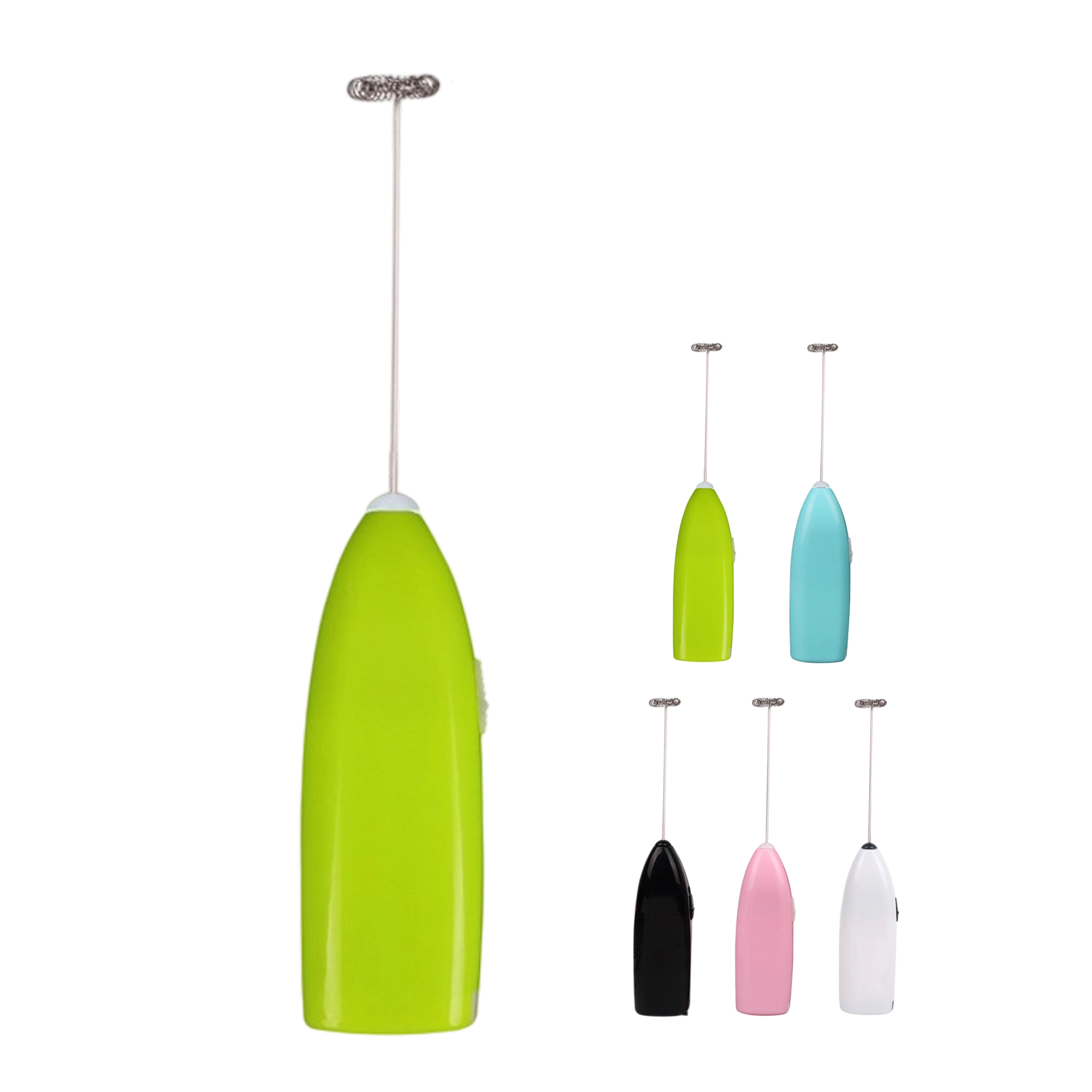 Stainless Steel Handheld Milk Frother With Battery Power 5