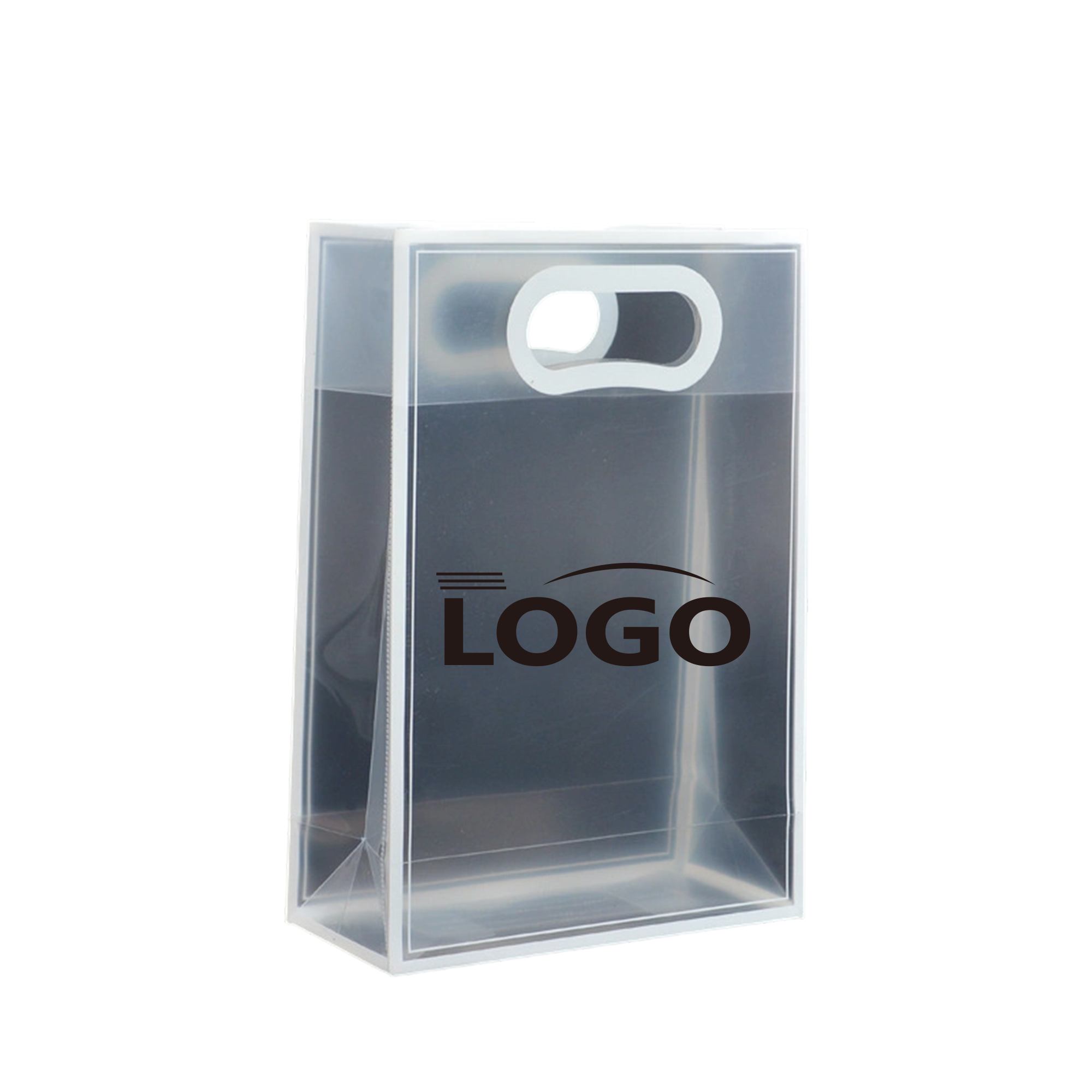 Translucent Frosted PP Shopping Tote 2
