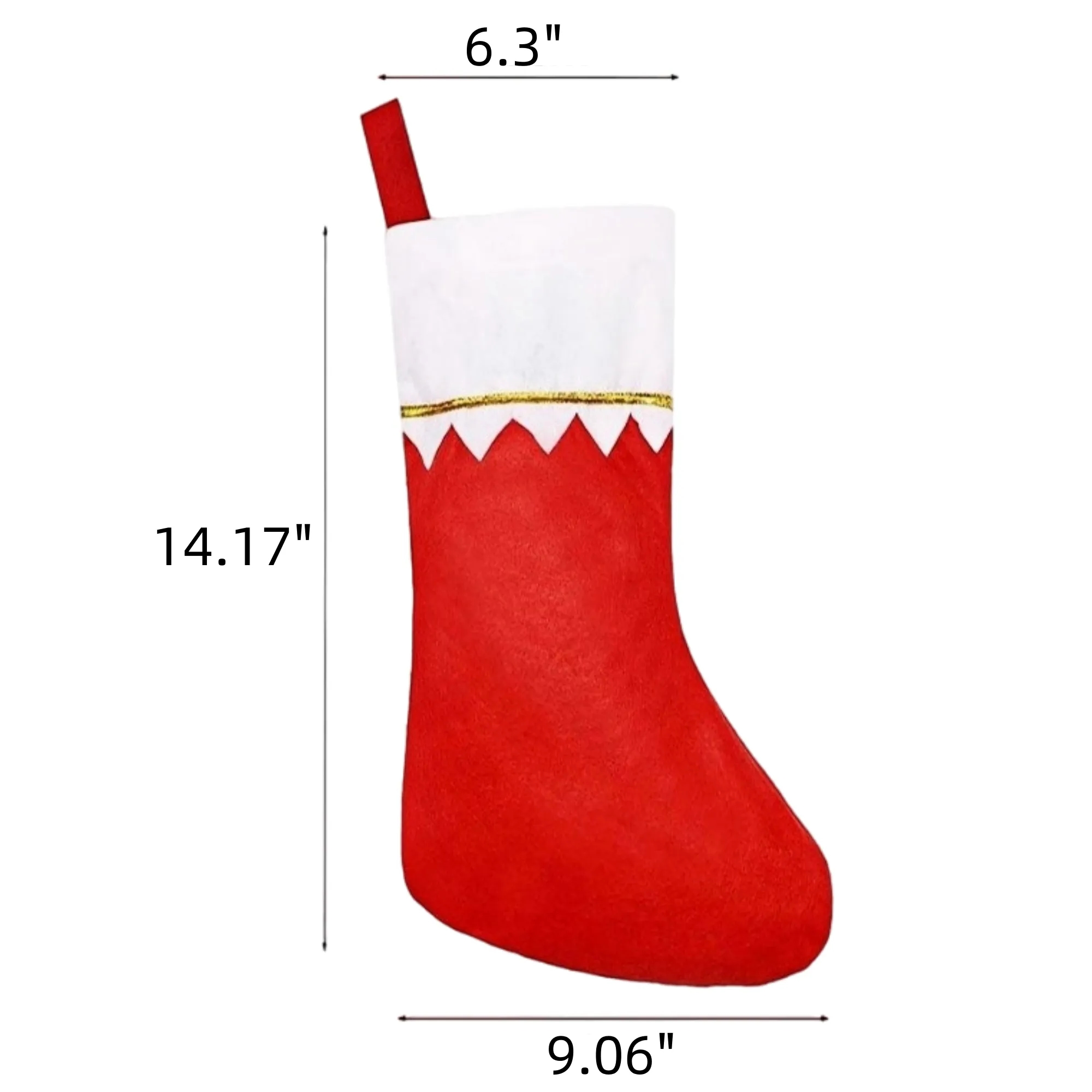 Christmas Stocking Nonwoven Hanging Bag 4