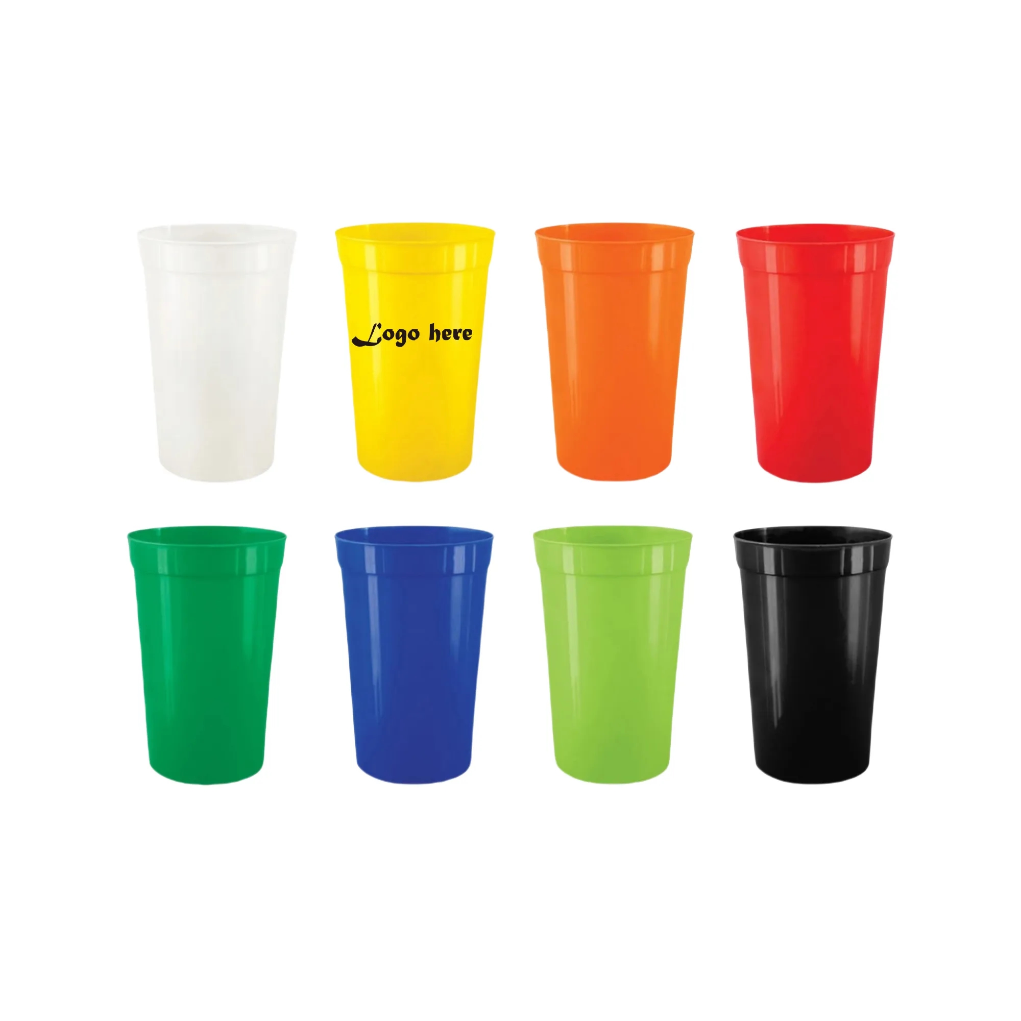 9oz Stadium Reusable Plastic Party Cups MOQ20 3