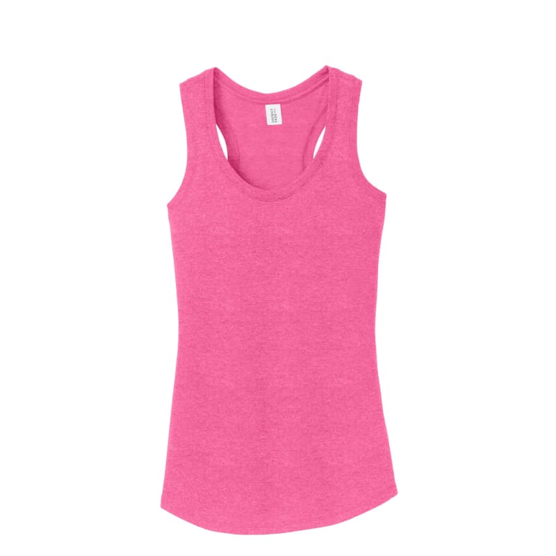 District Women's Perfect Tri Racerback Tank. 68