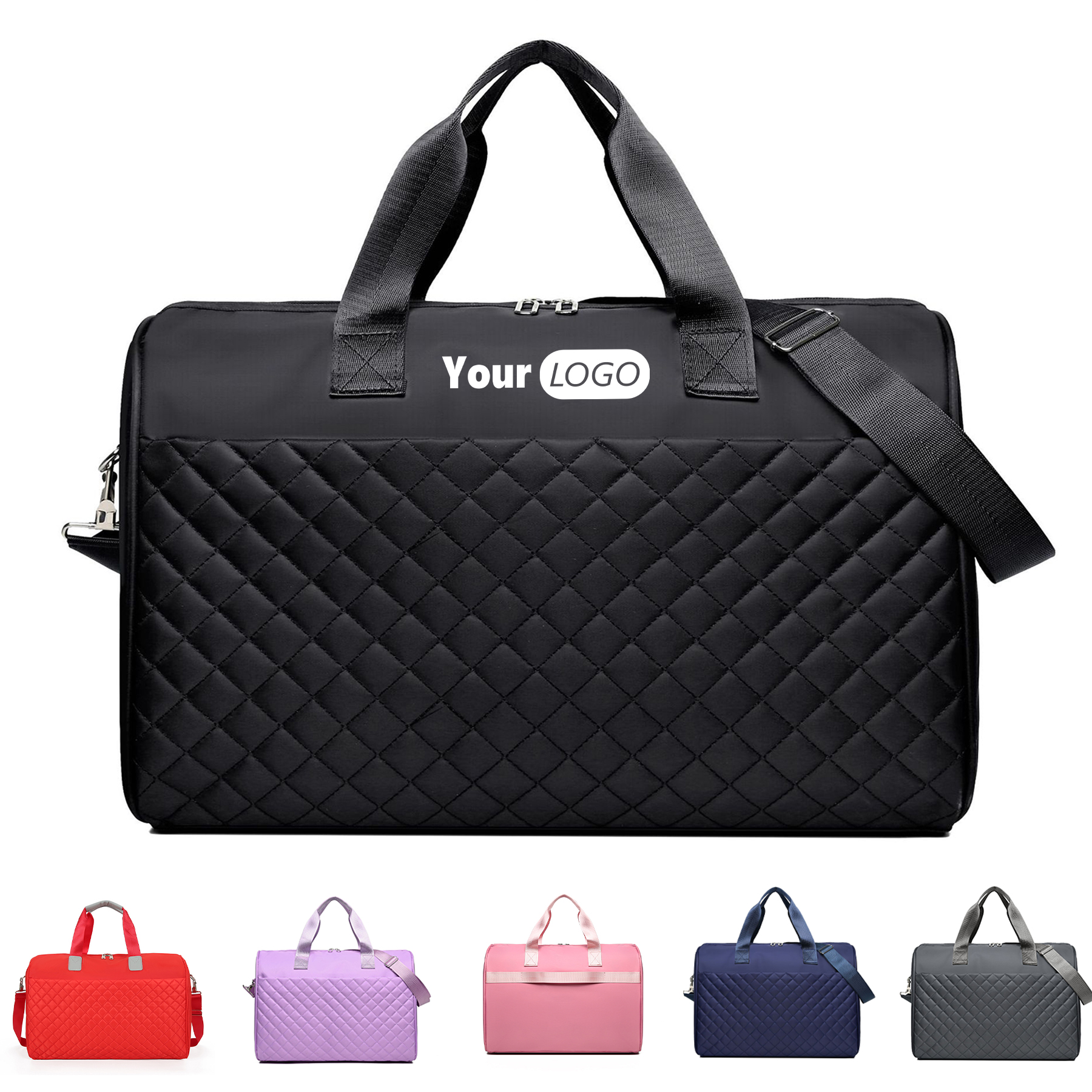 Oxford Duffel Bag with Wet Pocket for Women 1