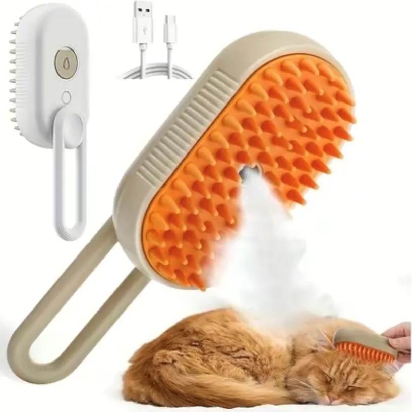 Pet spray massage comb 2