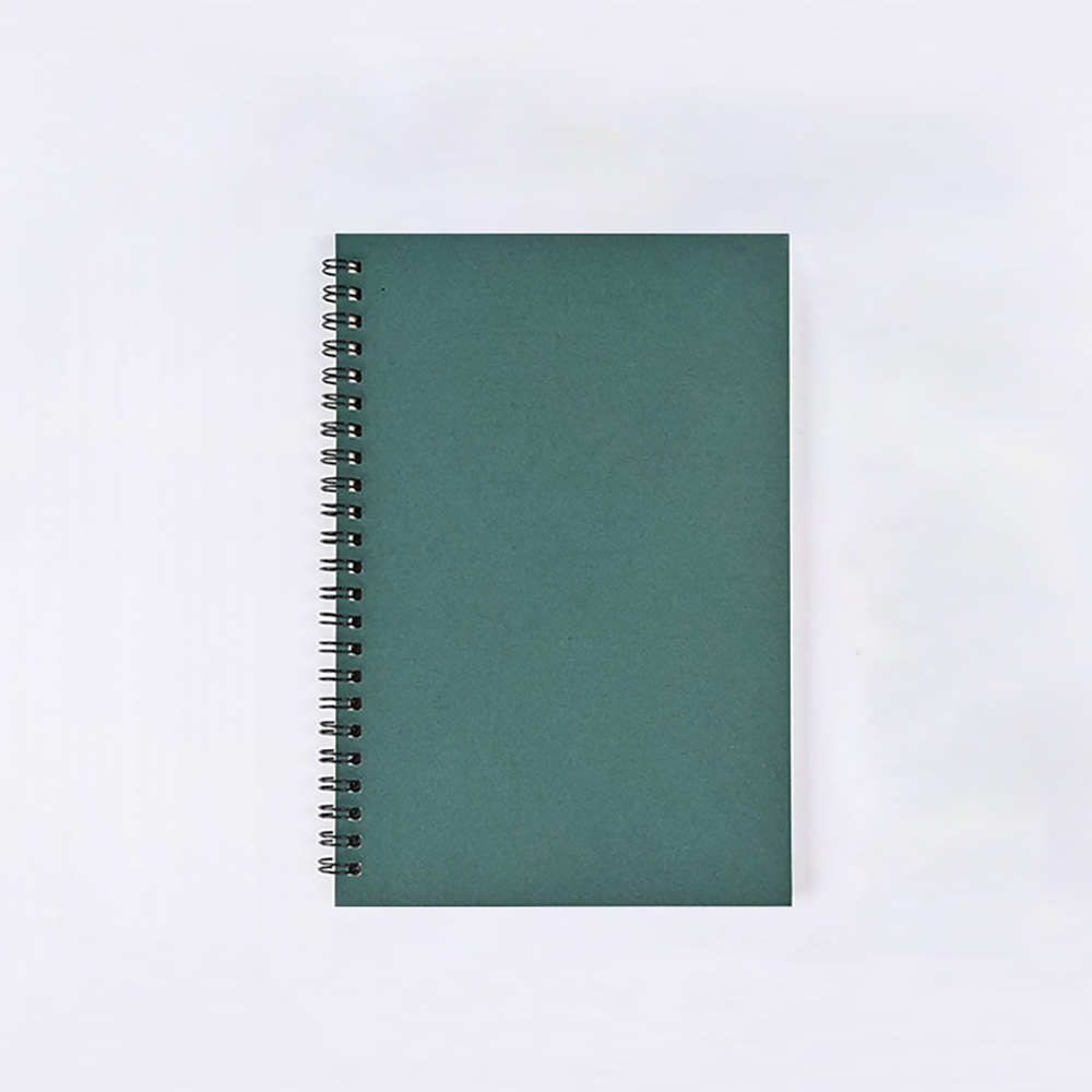 Kraft Paper Spiral Notebook 4