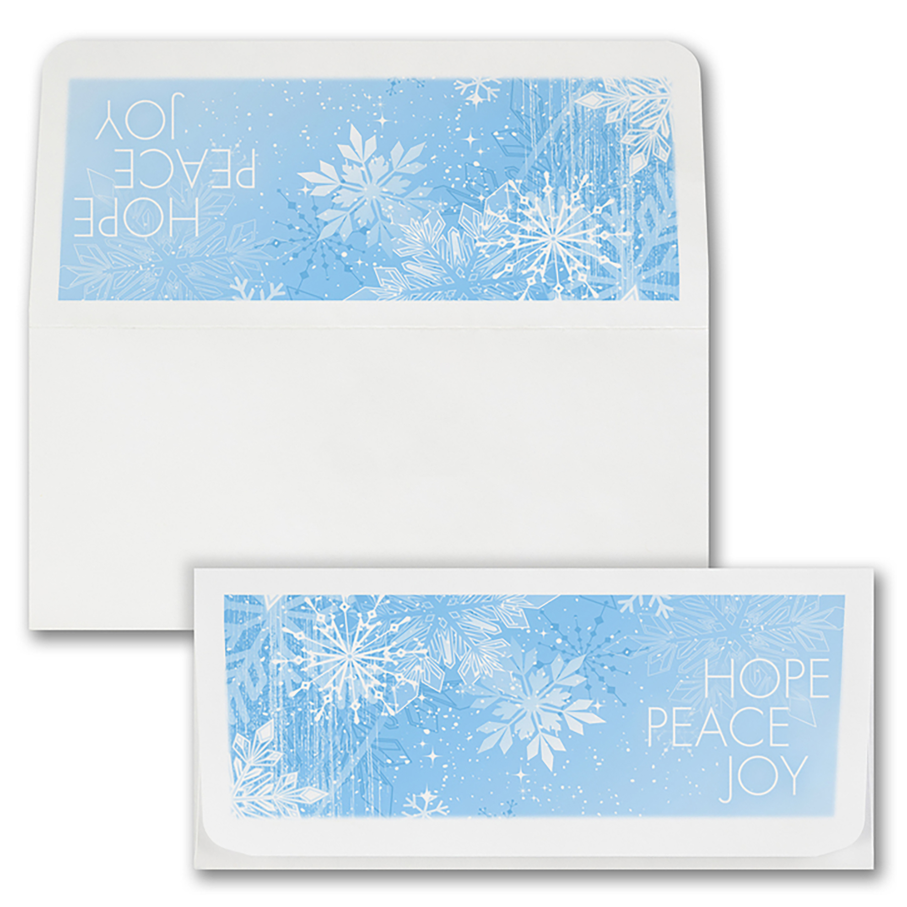 Hope Peace Joy Flurries Currency Envelope 1