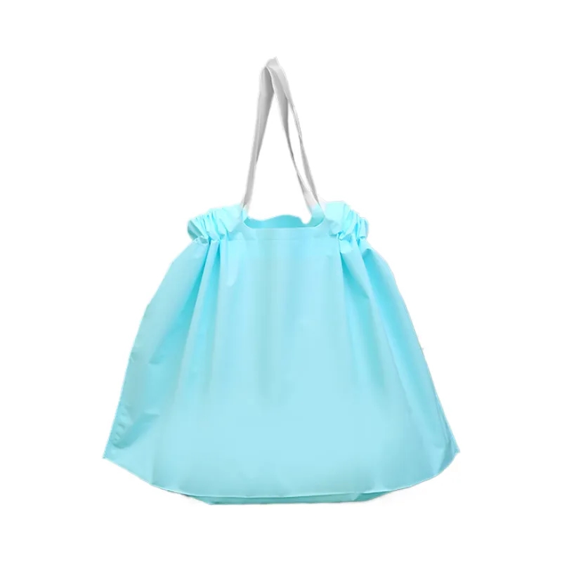 Plastic Water Proof Drawstring Bag 2