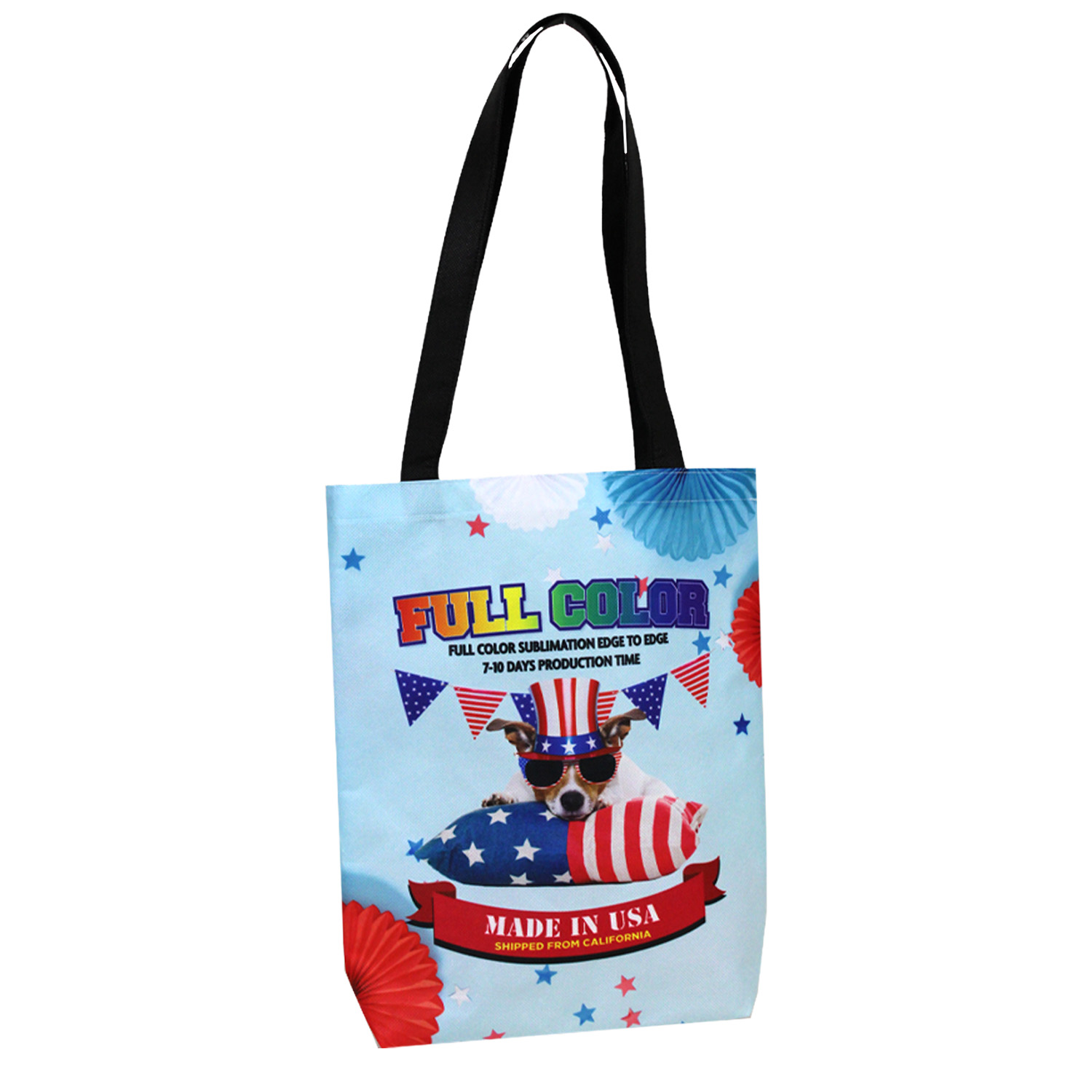 TERRA Made In USA PET Full Color Sublimation Tote – Small 3