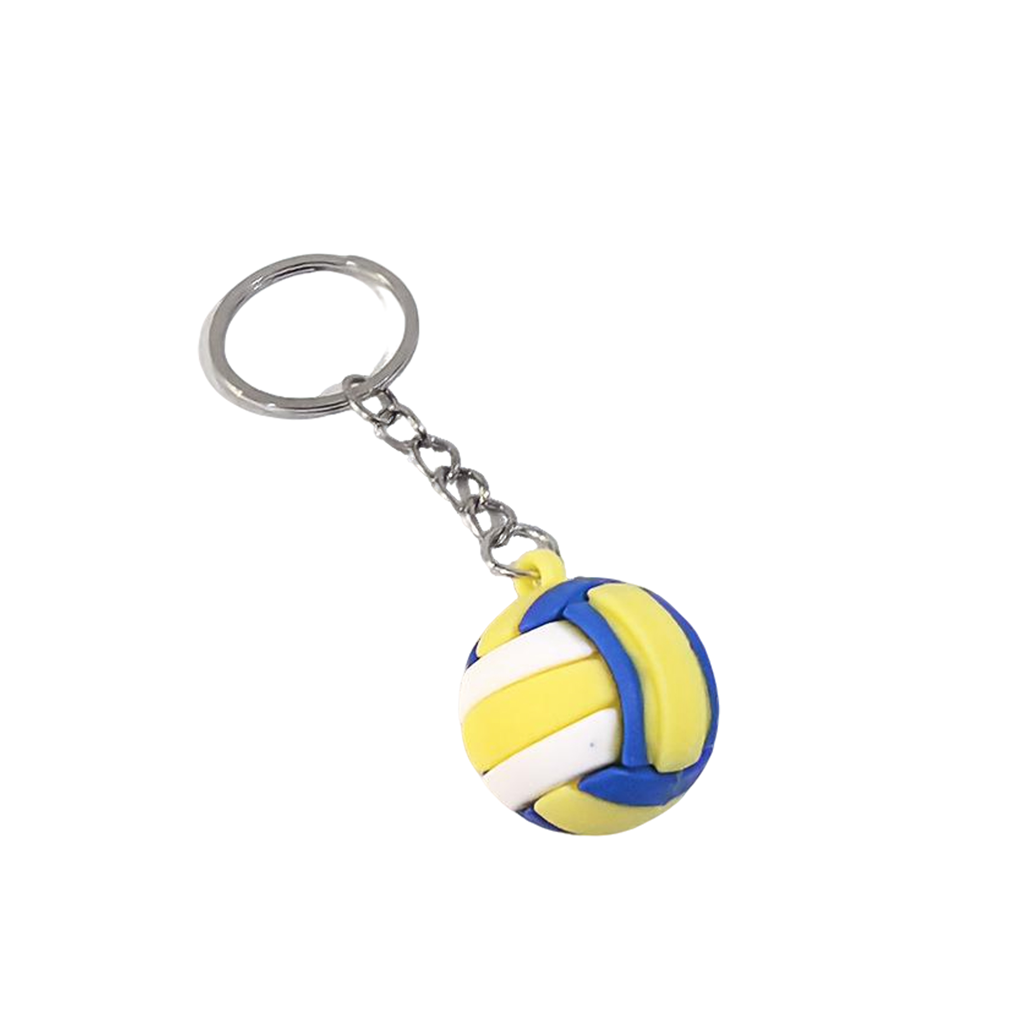 Polyvinyl Chloride Football Key Ring 1.5" x 1.1" 3