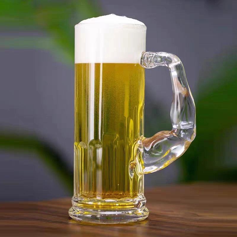 Custom 22 oz Beer Glass Mugs With Handle 10