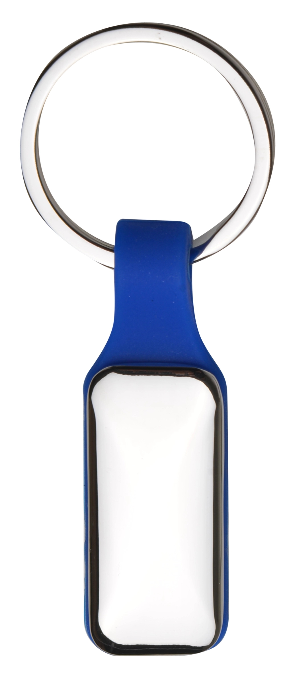 Metal Keychain with Silicon Strap 2