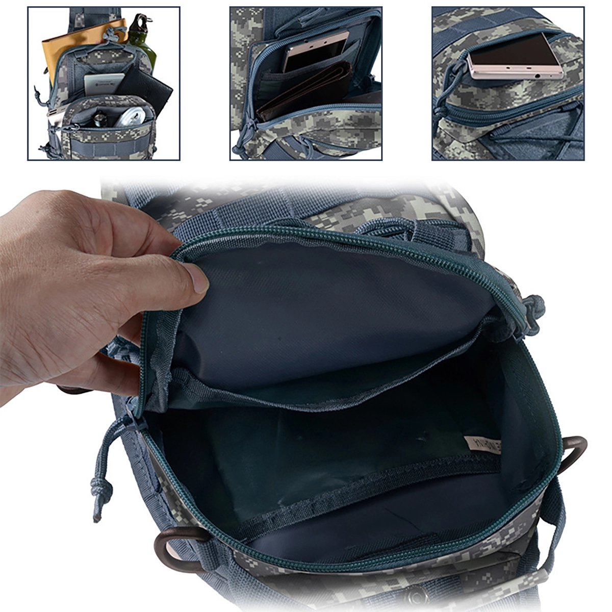 Outdoor Military Cross-body Molle Sling 3