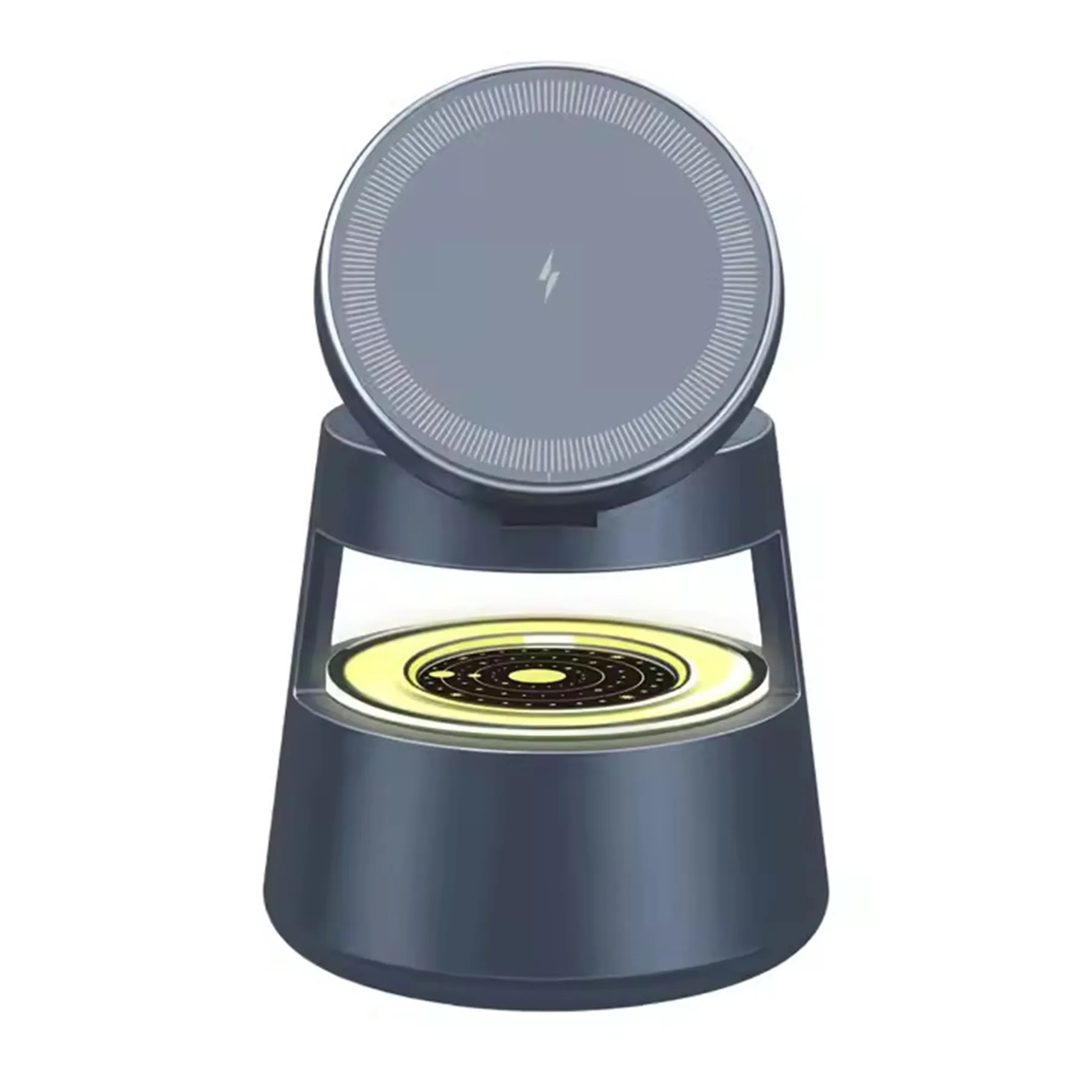 Multifunction 15W Foldable Magnetic Wireless Charger Speaker 13