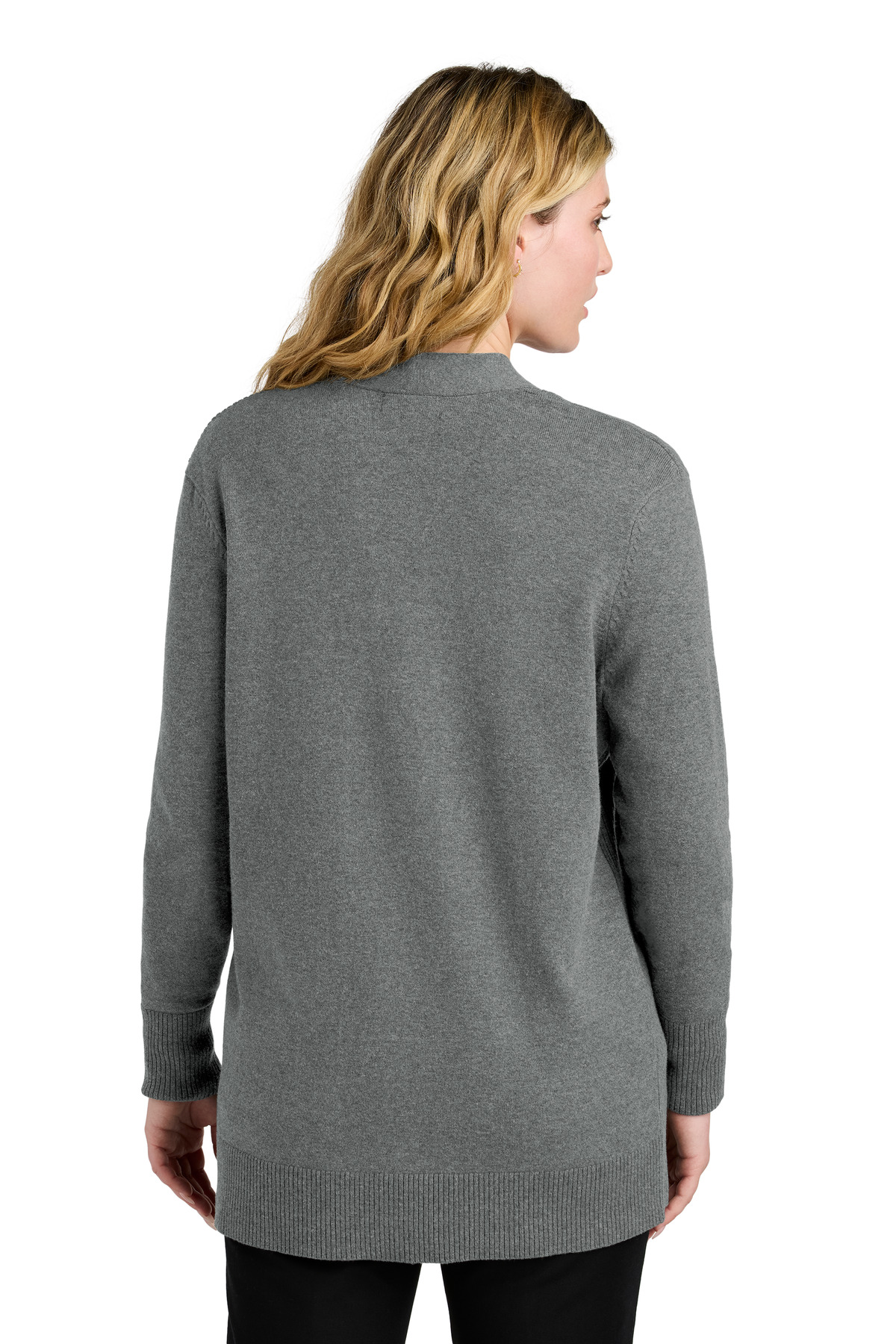 Port Authority Women's Easy Care Open-Front Cardigan Sweater LSW2890 8