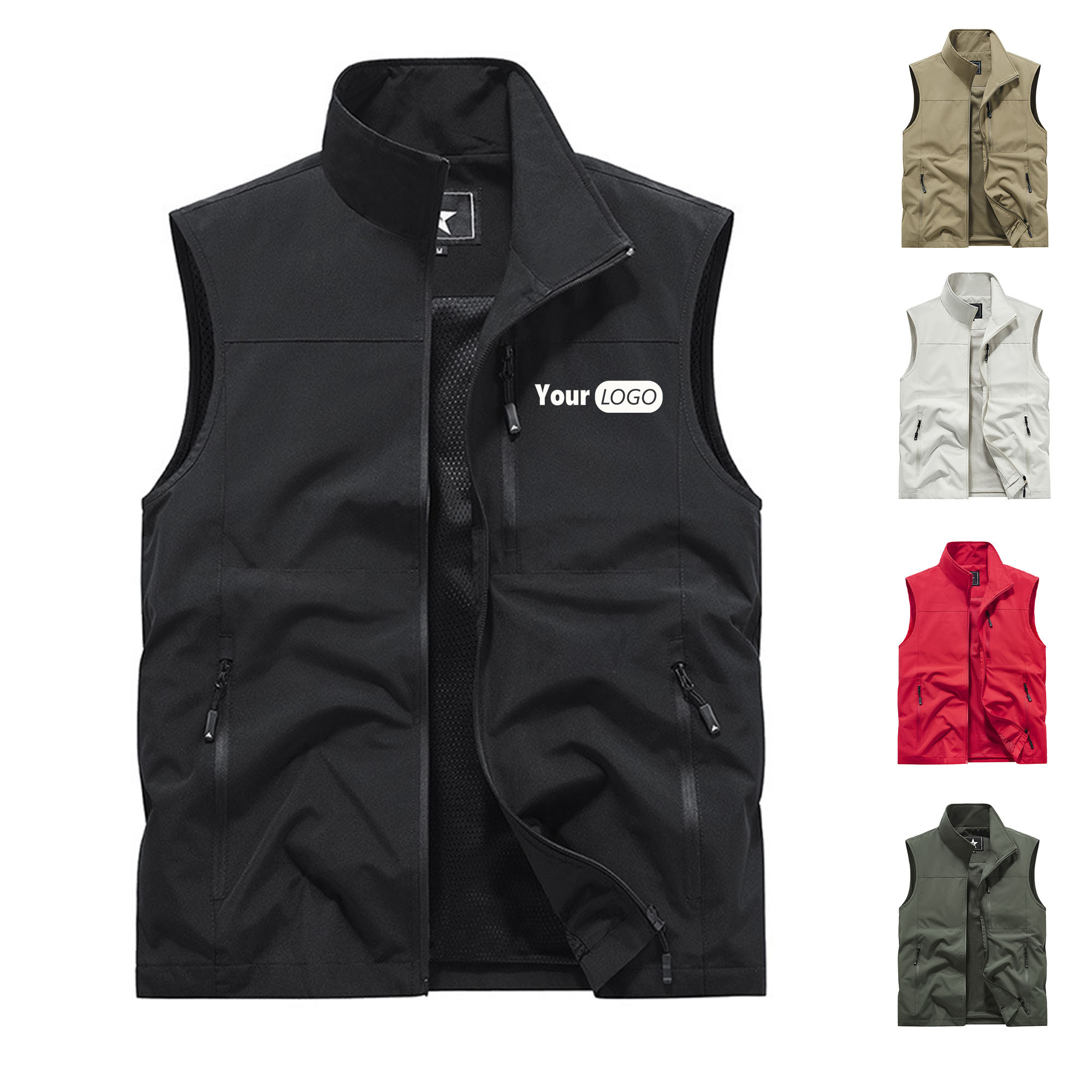 Spring and Autumn Breathable Outdoor breathable vest 4