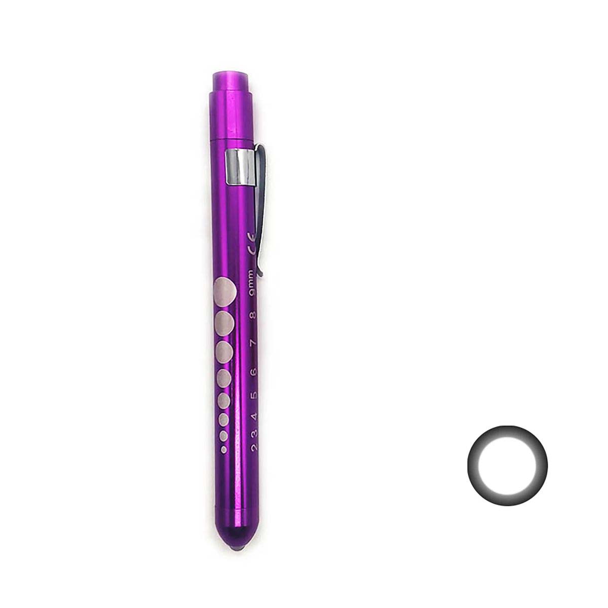 Compact LED Medical Penlight with Pocket Clip 14