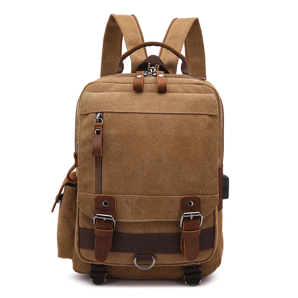 Canvas Sling Backpack 7
