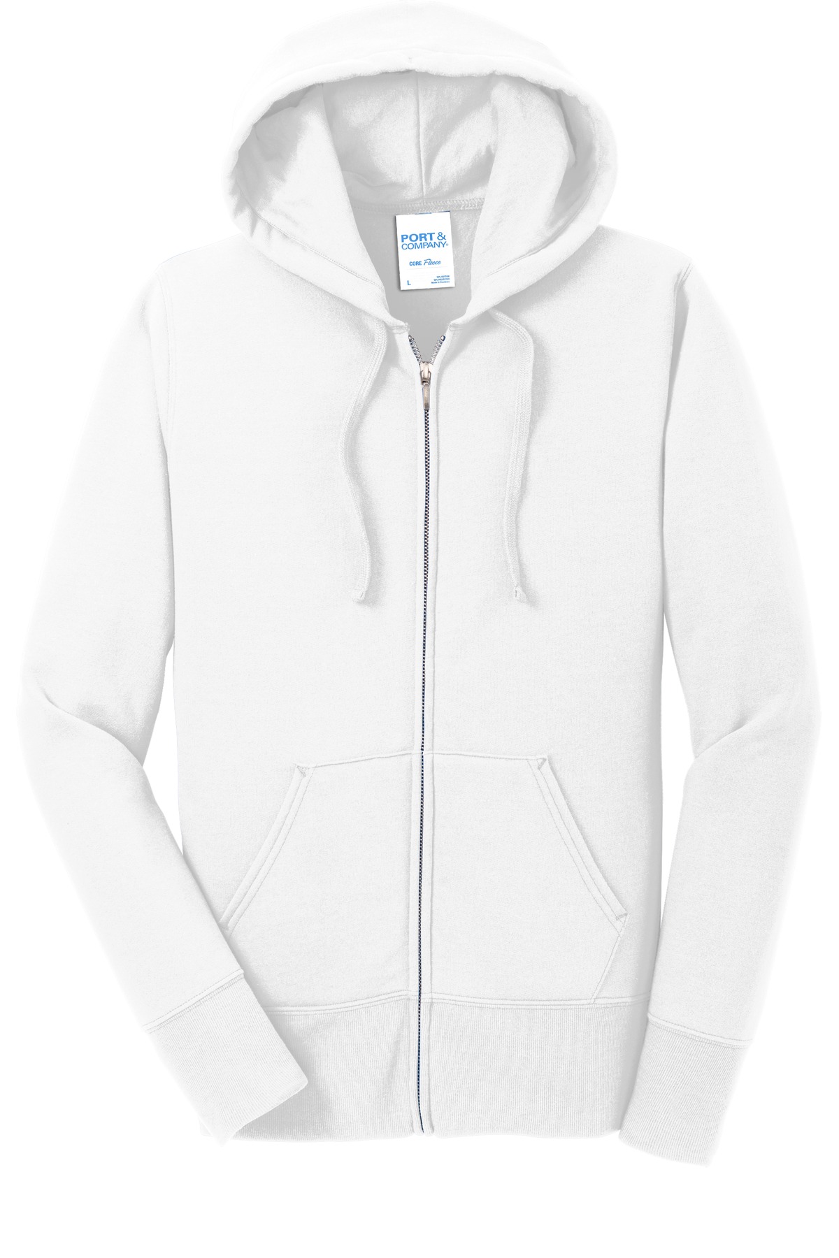 Port & Company® Women's Core Fleece Full-Zip Hooded Sweatshirt 31
