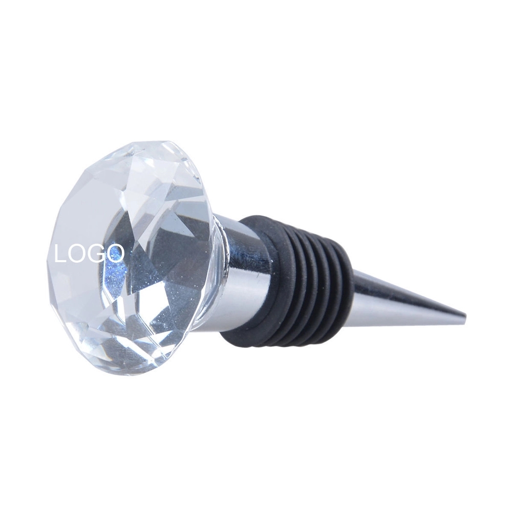 Crystal Diamond Wine Stopper 3