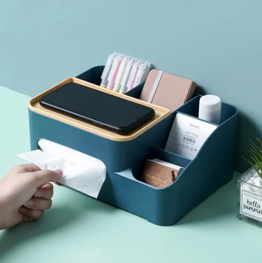 Multi-Functional Desk Storage Box / Organizer 2