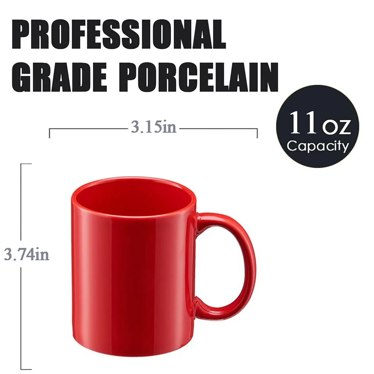 11 Oz. Sunrise Ceramic Coffee Mug 3